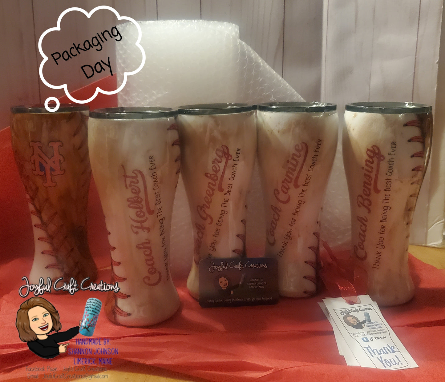 Baseball or Softball 20 oz Tumbler