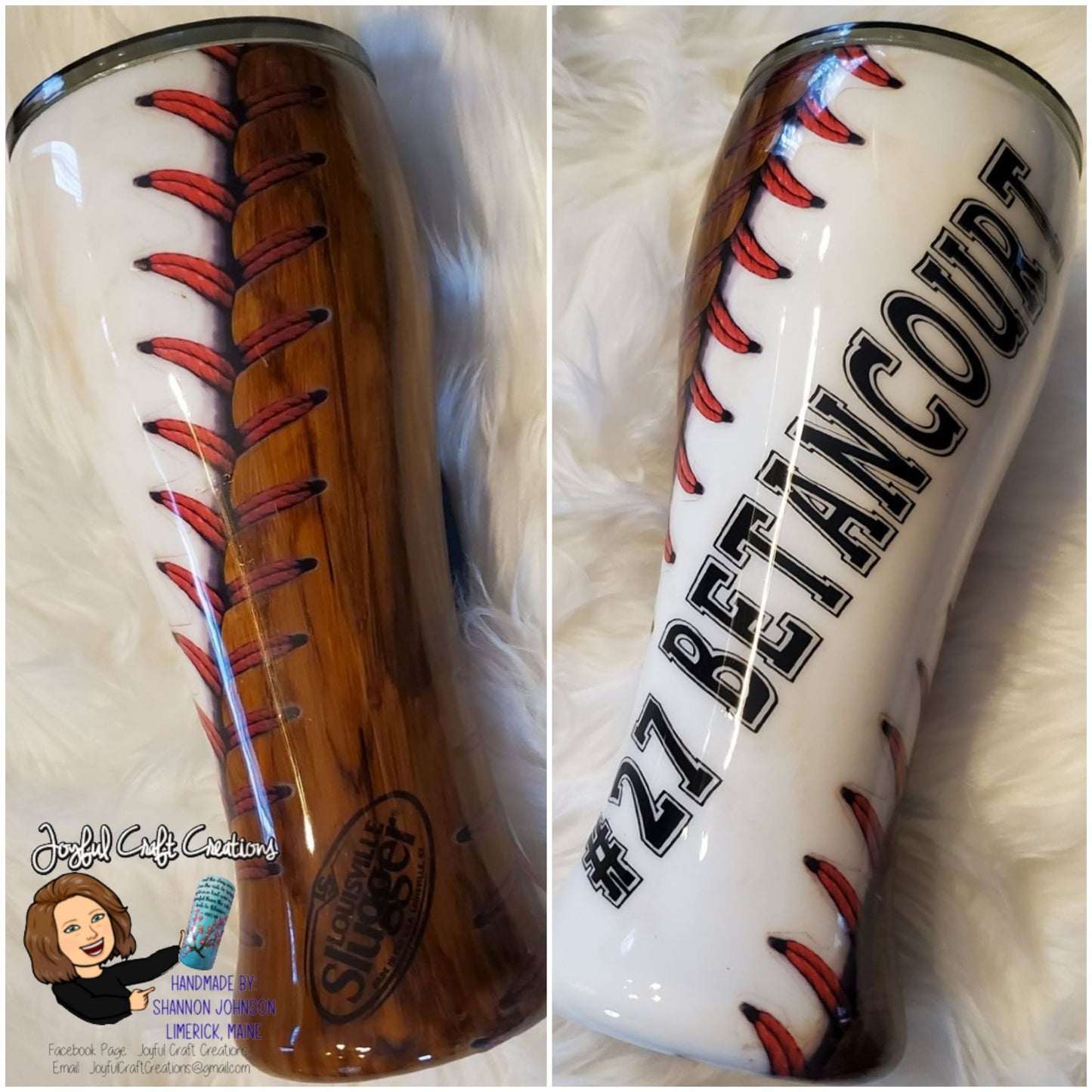 Baseball or Softball 20 oz Tumbler