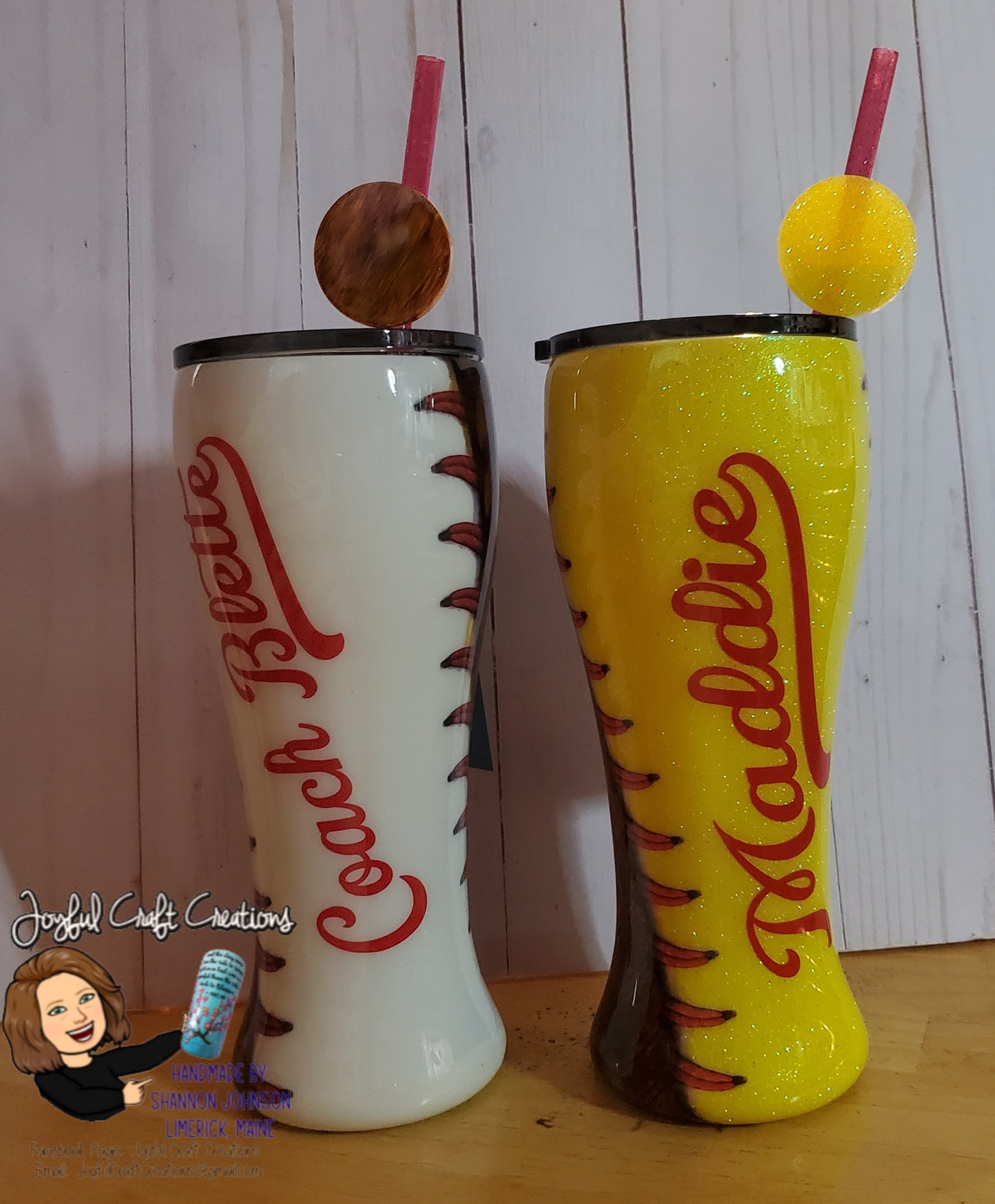 Baseball or Softball 20 oz Tumbler