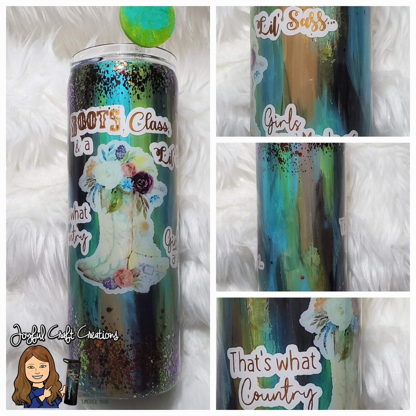 Vintage Patina Tumbler
