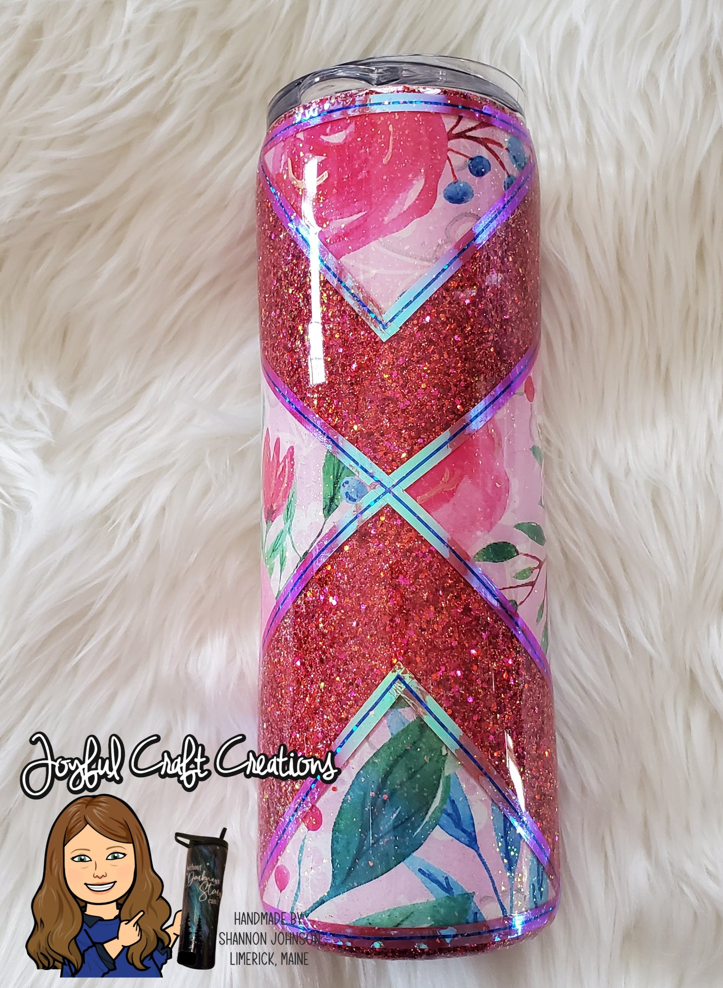 Mom Floral Tumbler