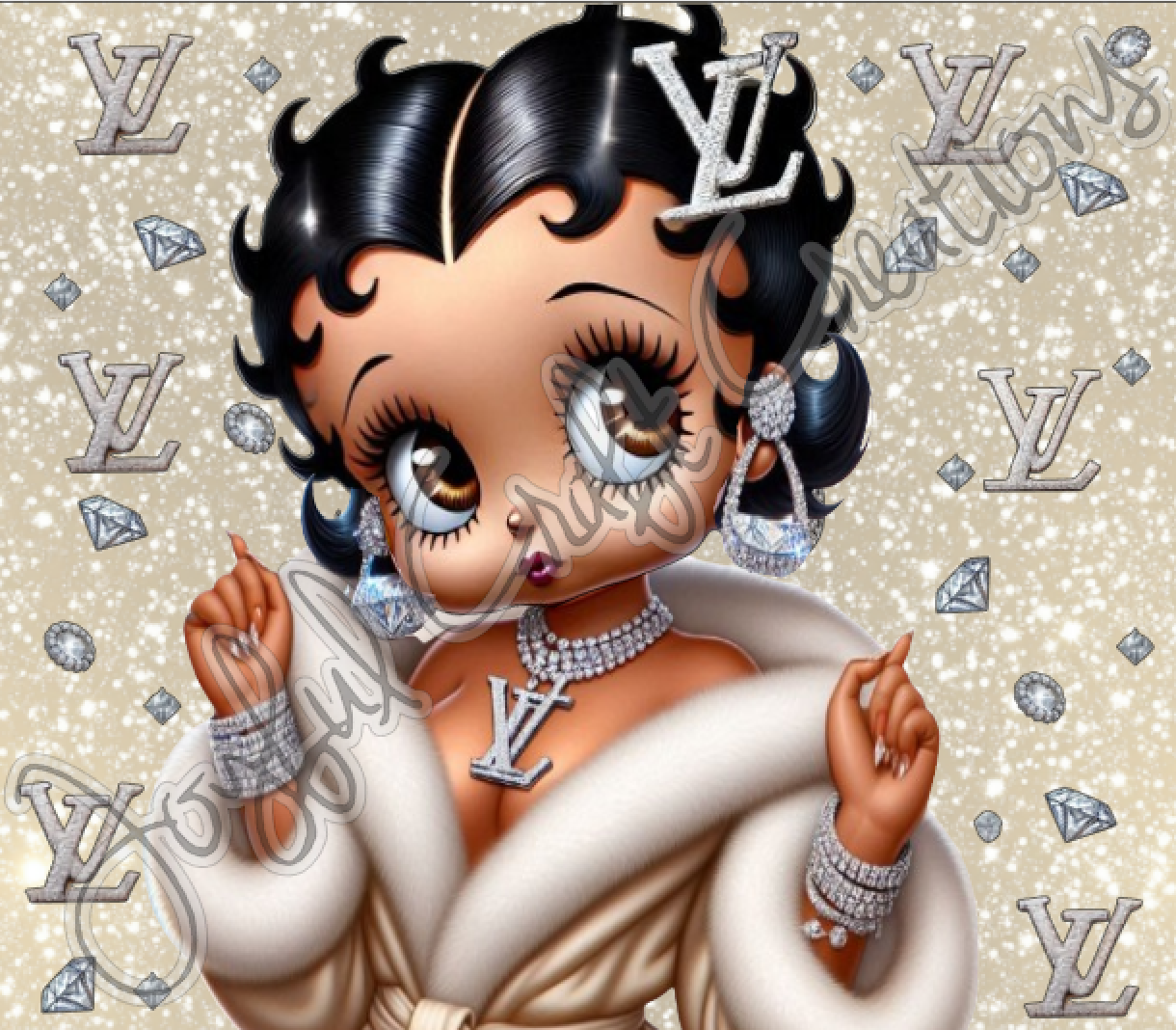 Betty Boop LV Sublimation