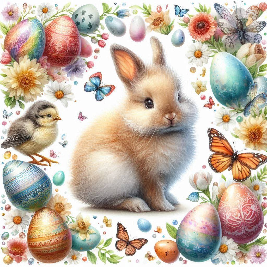 Easter Theme Sublimation