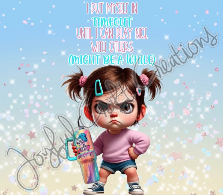 Girls With Attitudes Sublimation (Multiple Designs in Category)