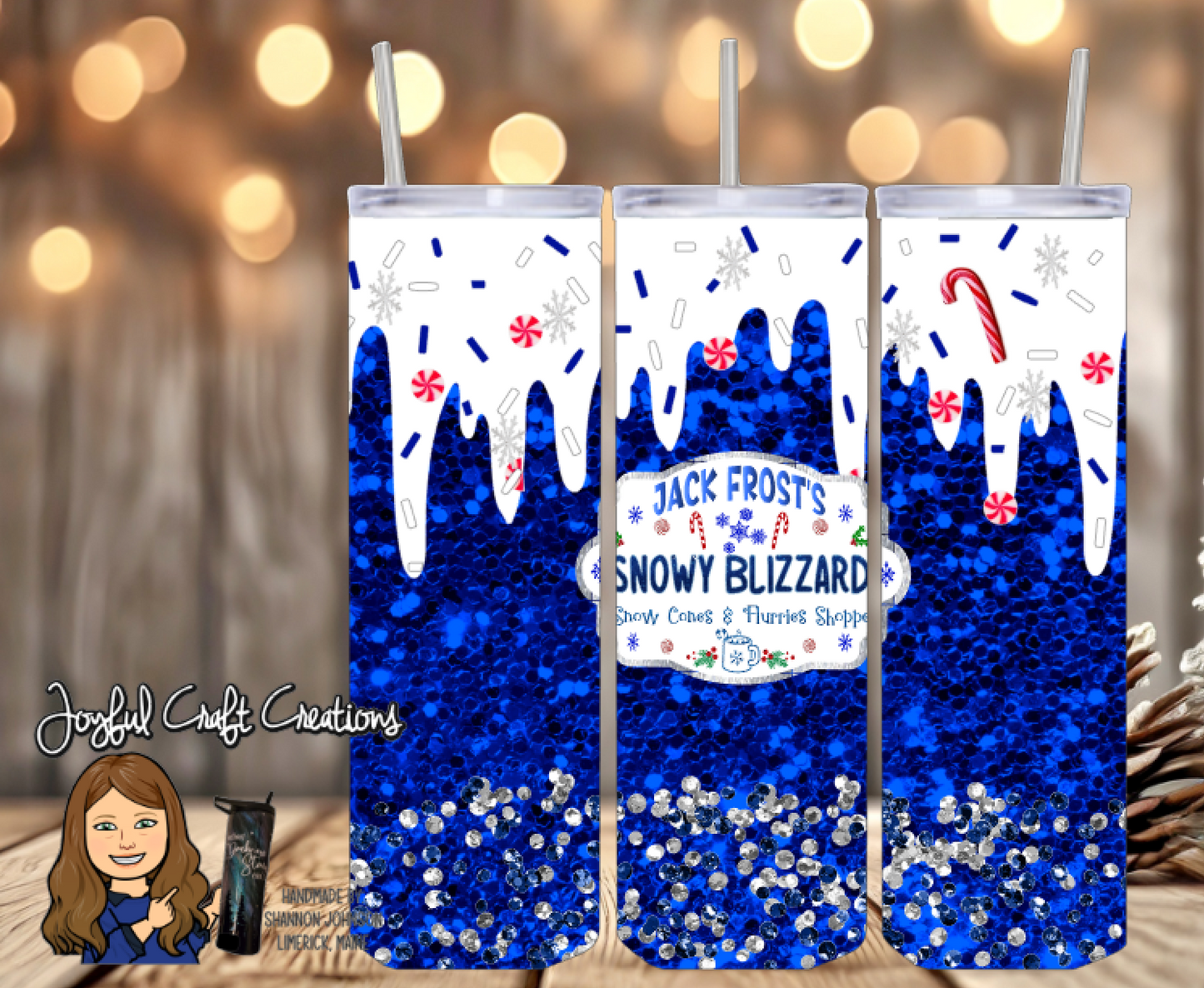 Jack Frost's Snowy Blizzard 20 oz Sublimation