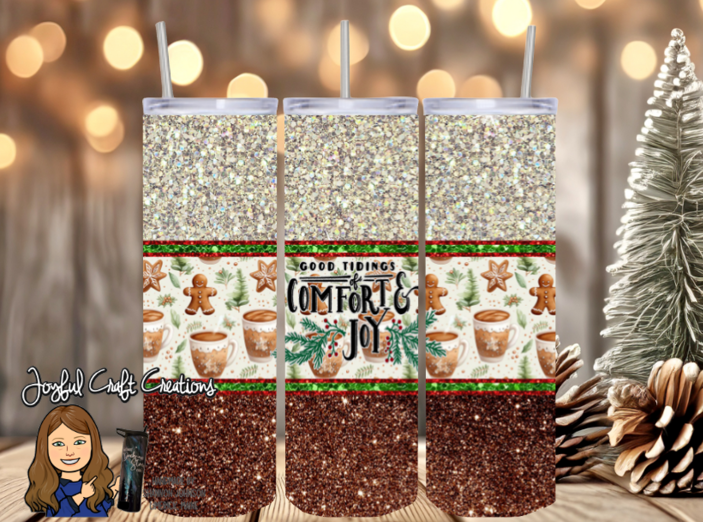 Good Tidings-Gingerbread Sublimation