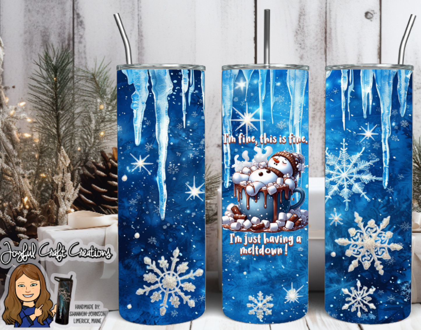 I'm Fine, This is Fine. I'm Just Having a Meltdown Sublimation