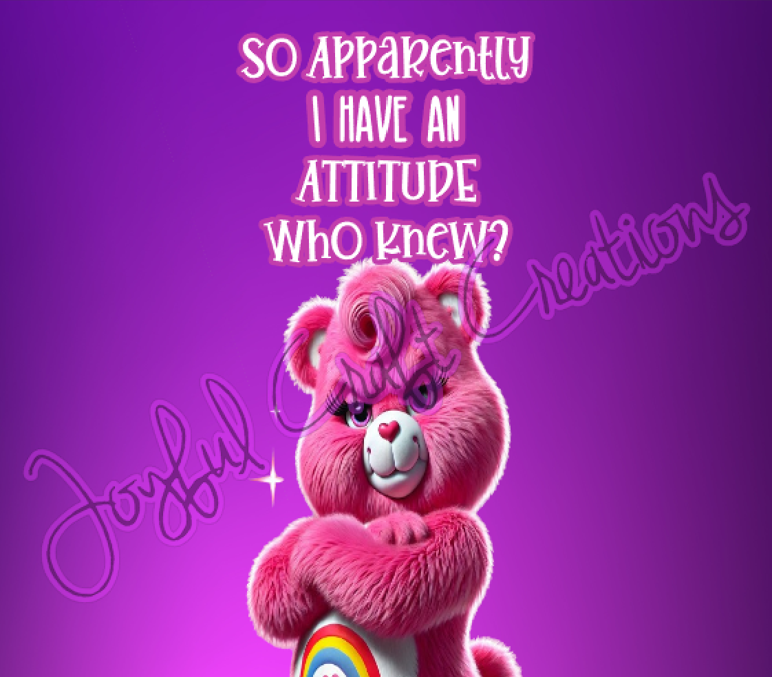 Bears with Sass Sublimation (Multiple Designs in Category)