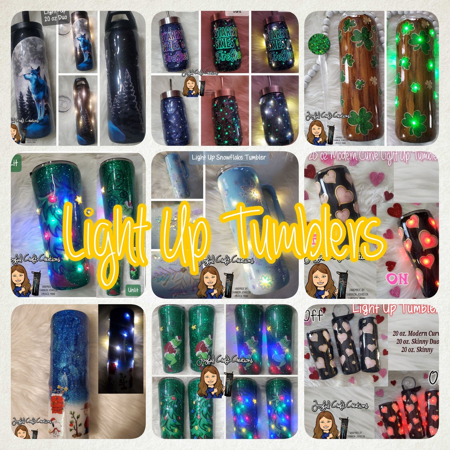 Light Up Tumblers
