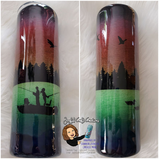 Fishing Tumbler Ready to Ship