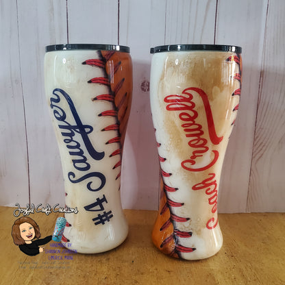 Baseball or Softball 20 oz Tumbler