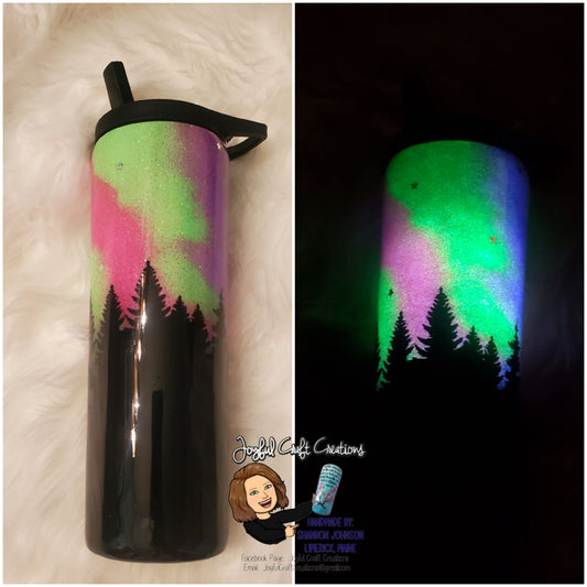 Glitter Northern Lights (Glow in the Dark)