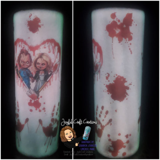 Chucky Glow in the Dark Tumbler