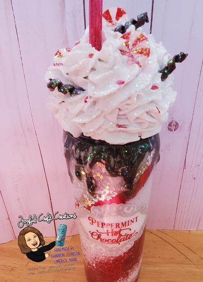 Peppermint Hot Chocolate Tumbler