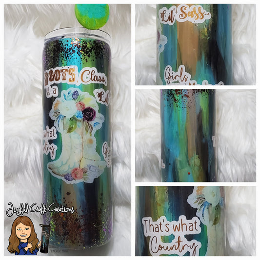 Vintage Patina Tumbler