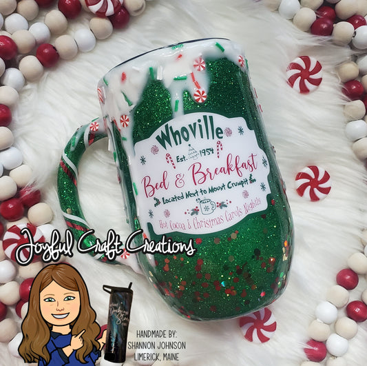 Whoville Bed and Breakfast 16 oz Stainless Steel Mug