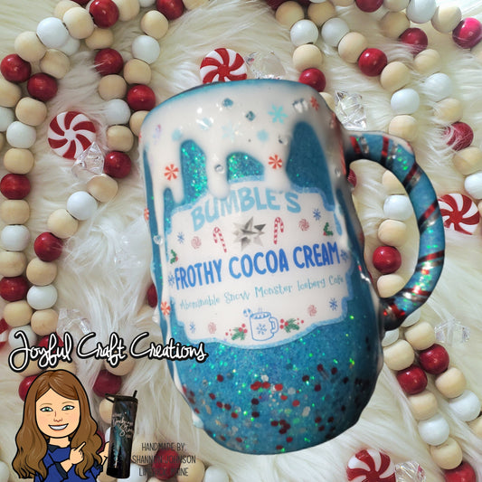 Bumble's Frothy Cocoa Cream 16 oz Stainless Steel Mug