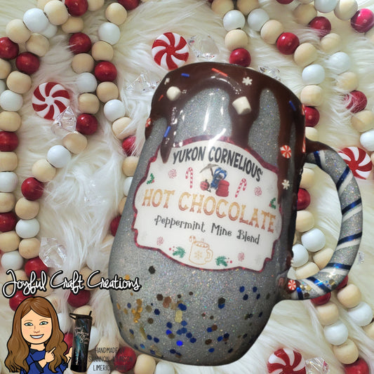 Yukon Cornelius Hot Chocolate 16 oz Stainless Steel Mug