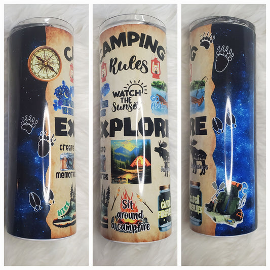 Camping Rules Sublimation