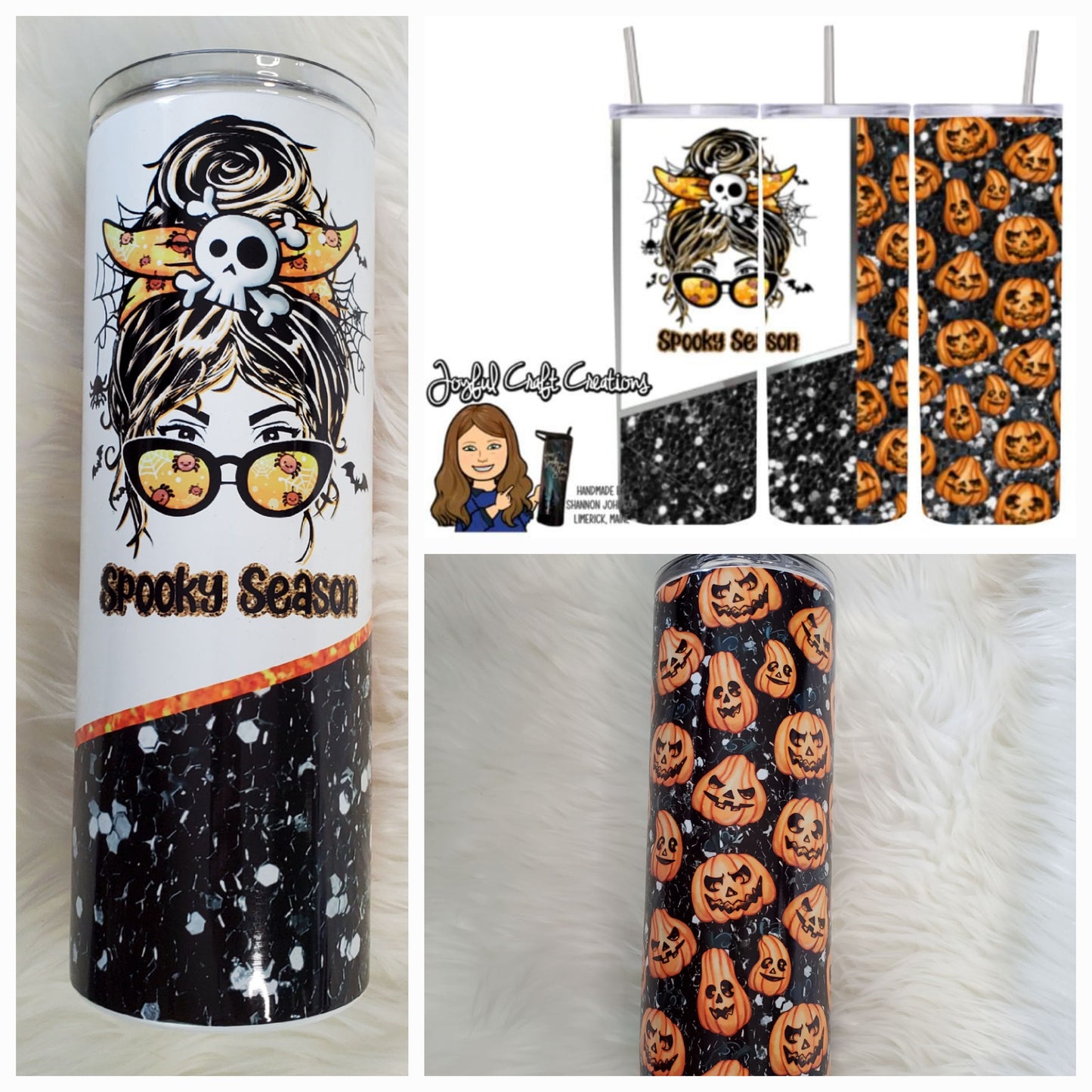 Spooky Season Sublimation Tumbler