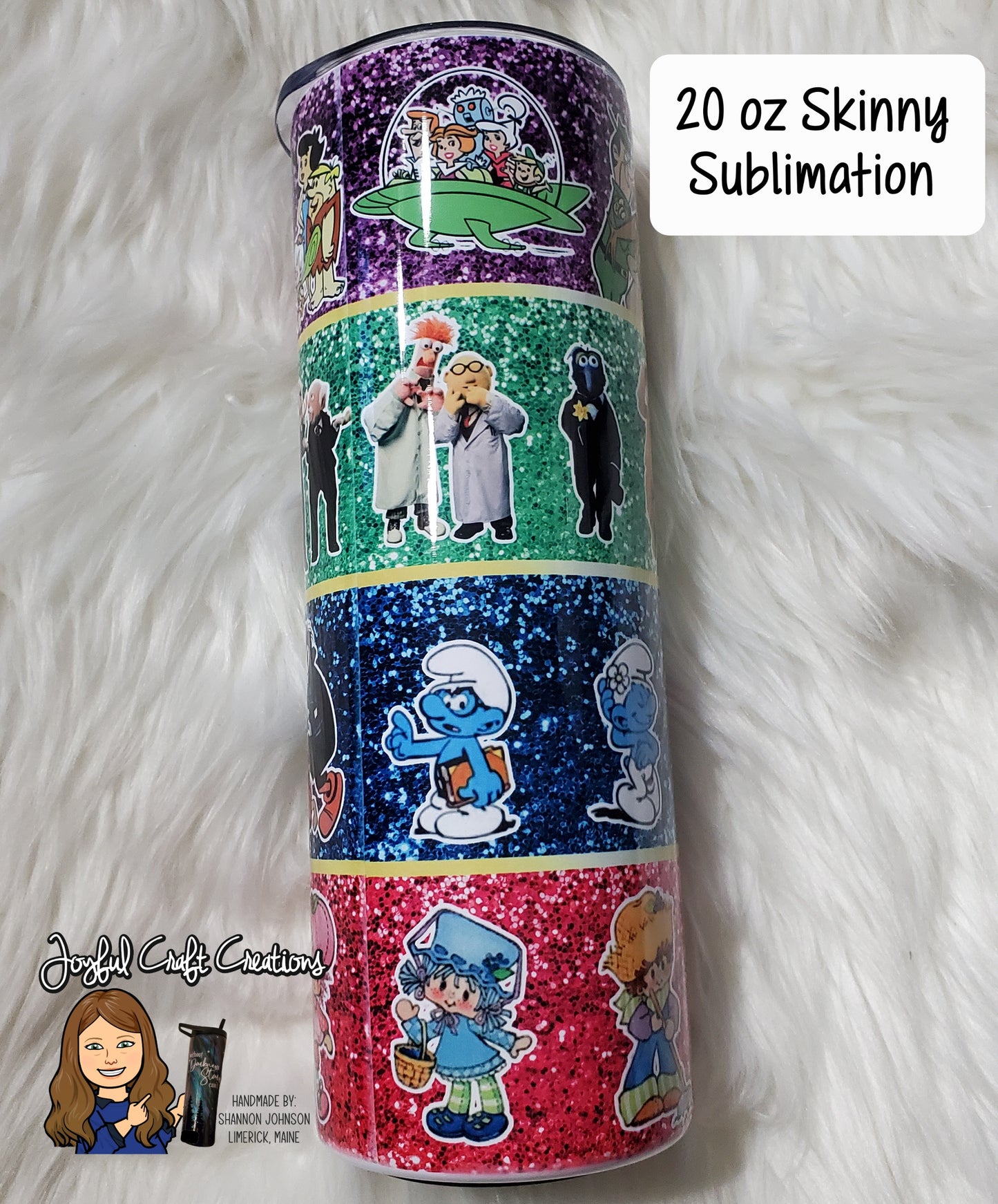 Gen Xer's Cartoons of the 70s-80s Sublimation