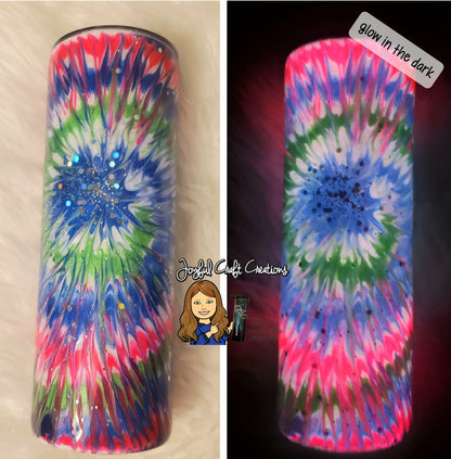 Tie-Dye Glow in the Dark