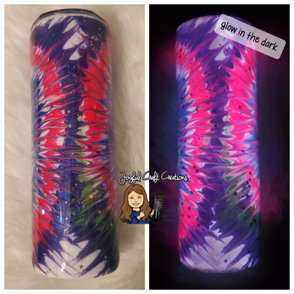 Tie-Dye Glow in the Dark