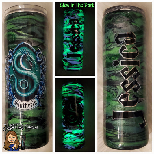 HP Glow in the Dark House Crest Tumbler