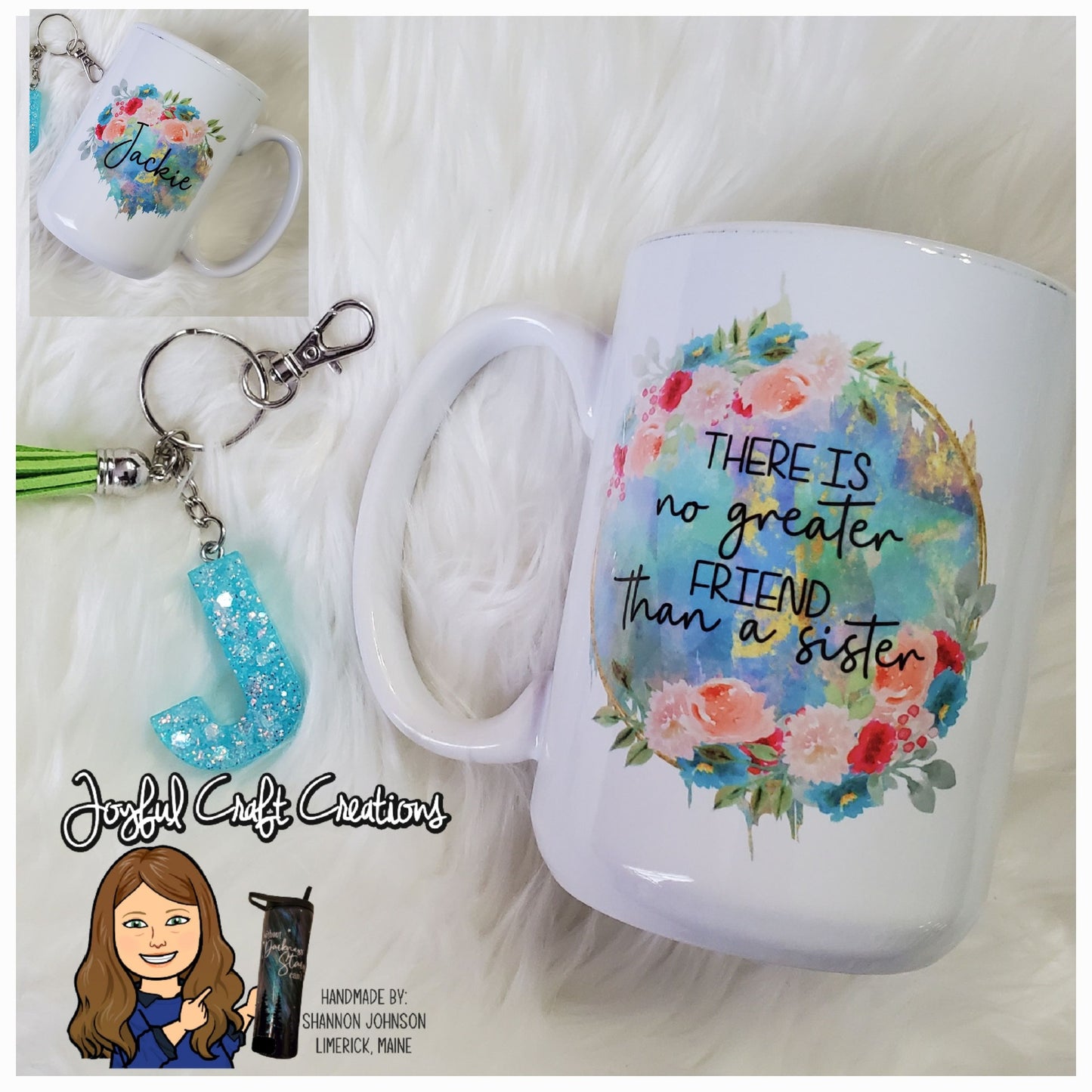 Sisters Mug (15 oz Ceramic Sublimation)