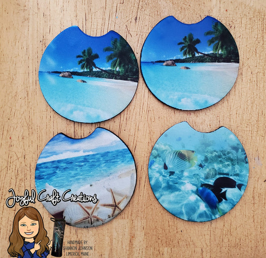 Neoprene Car Coasters (2 per package)