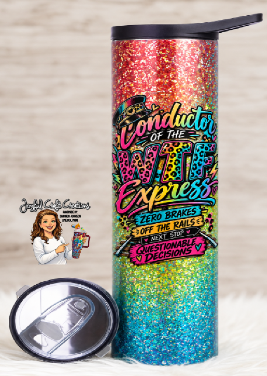 Conductor of the WTF Express Tumbler