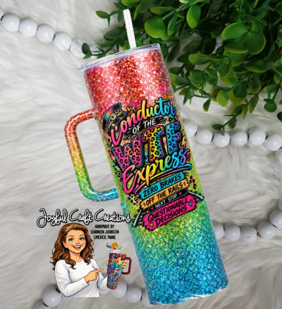 Conductor of the WTF Express Tumbler