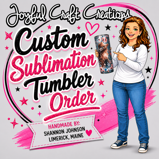 Custom Sublimation Tumbler Order
