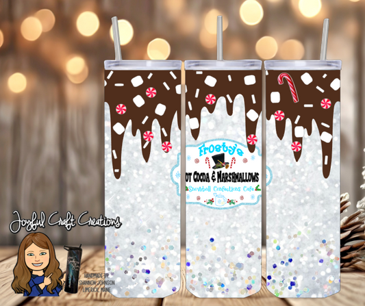 Frosty's Hot Cocoa and Marshmallow 20 oz Sublimation