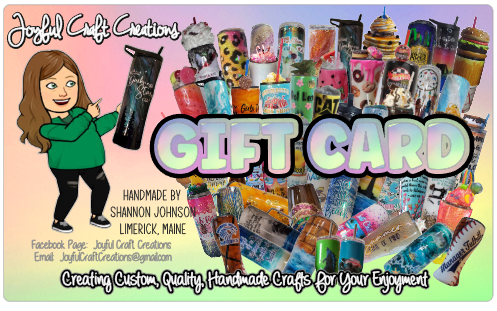 Joyful Craft Creations Gift Card