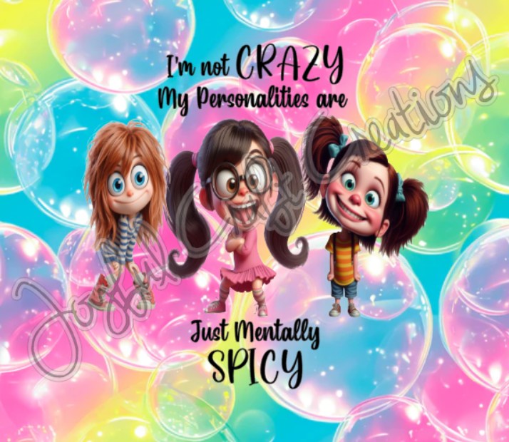 Girls With Attitudes Sublimation (Multiple Designs in Category)