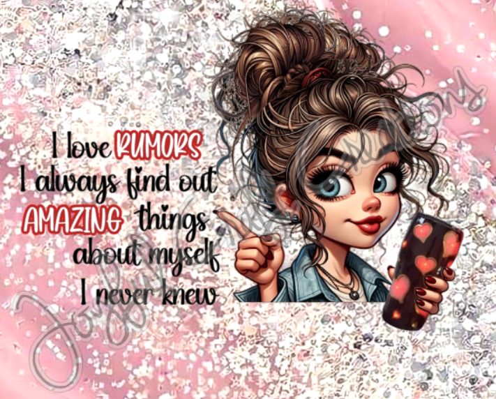Girls With Attitudes Sublimation (Multiple Designs in Category)