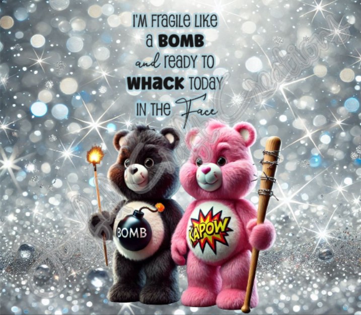 Bears with Sass Sublimation (Multiple Designs in Category)