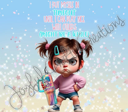Girls With Attitudes Sublimation (Multiple Designs in Category)
