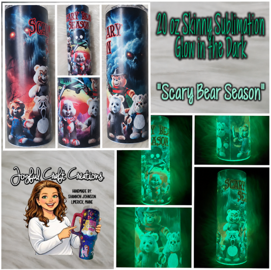 Glow in the Care Bear Horror Characters...  Sublimation