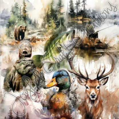 Hunting Sublimation (multiple designs to choose from)