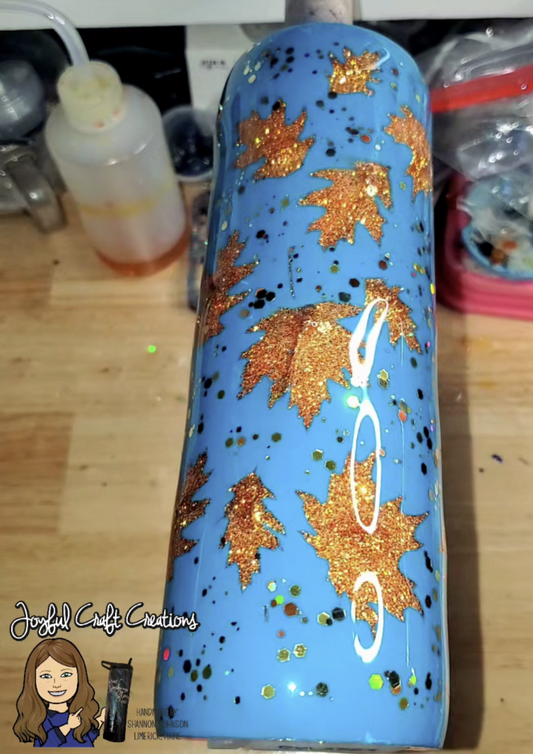Light Up Tumbler - Autumn Leaves