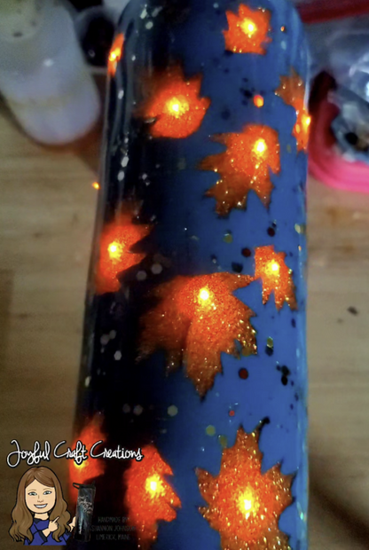 Light Up Tumbler - Autumn Leaves