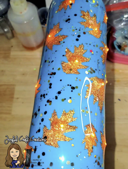 Light Up Tumbler - Autumn Leaves