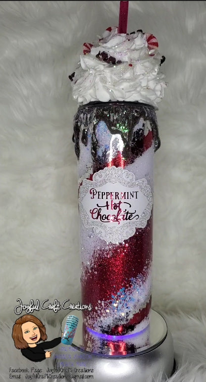 Peppermint Hot Chocolate Tumbler
