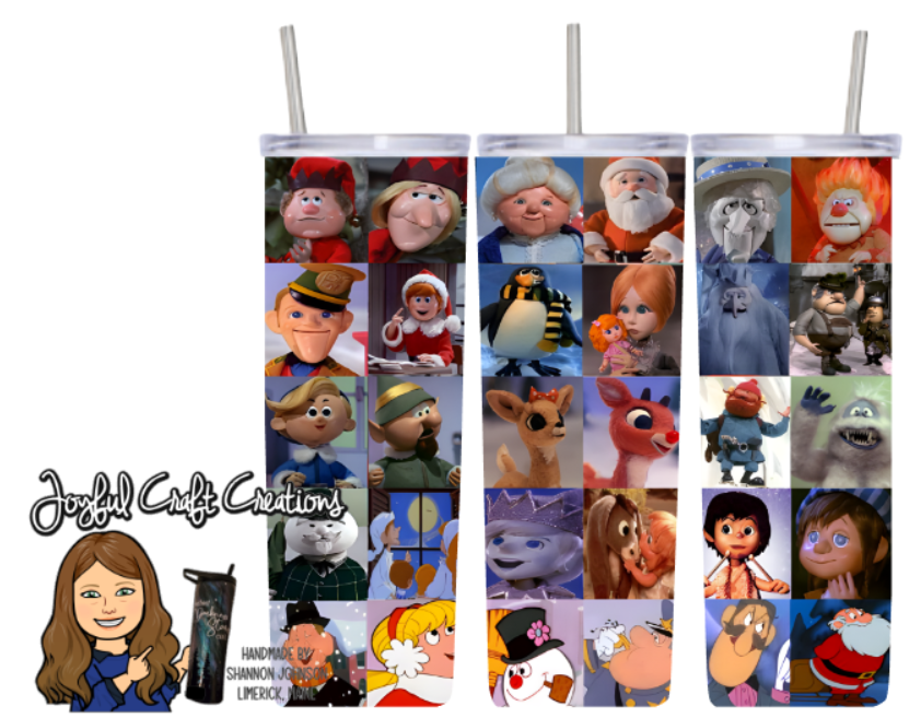 Nostalgic Holiday Animation Classics Sublimation