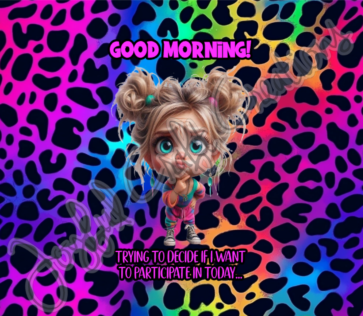 Good Morning!  Trying to Decide If I Want To Participate...Sublimation