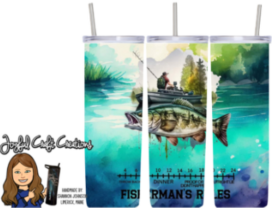 Fishing Sublimation (multiple designs to choose from)