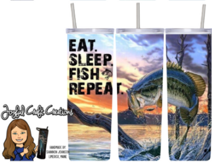 Fishing Sublimation (multiple designs to choose from)
