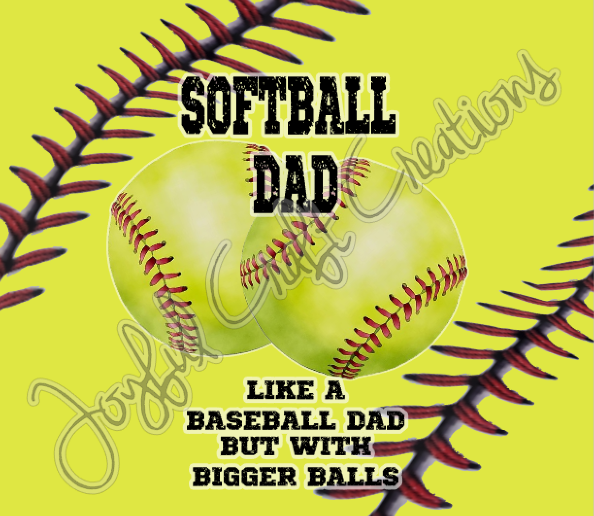 Softball Sublimation (multiple designs to choose from)